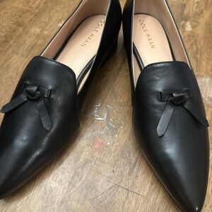 Cole Haan Women's Black Viola Skimmer Flat